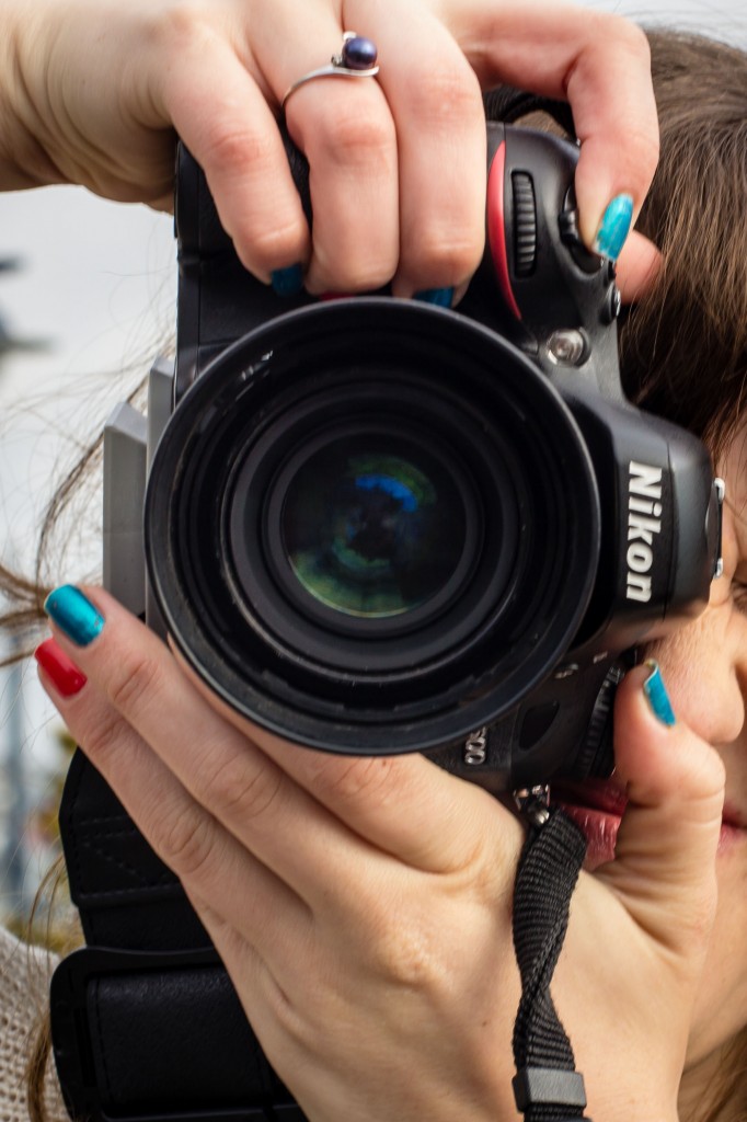 Laura and her Nikon