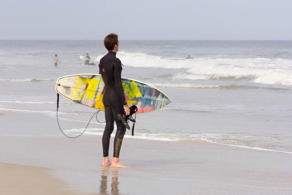 This guy had a colorful board