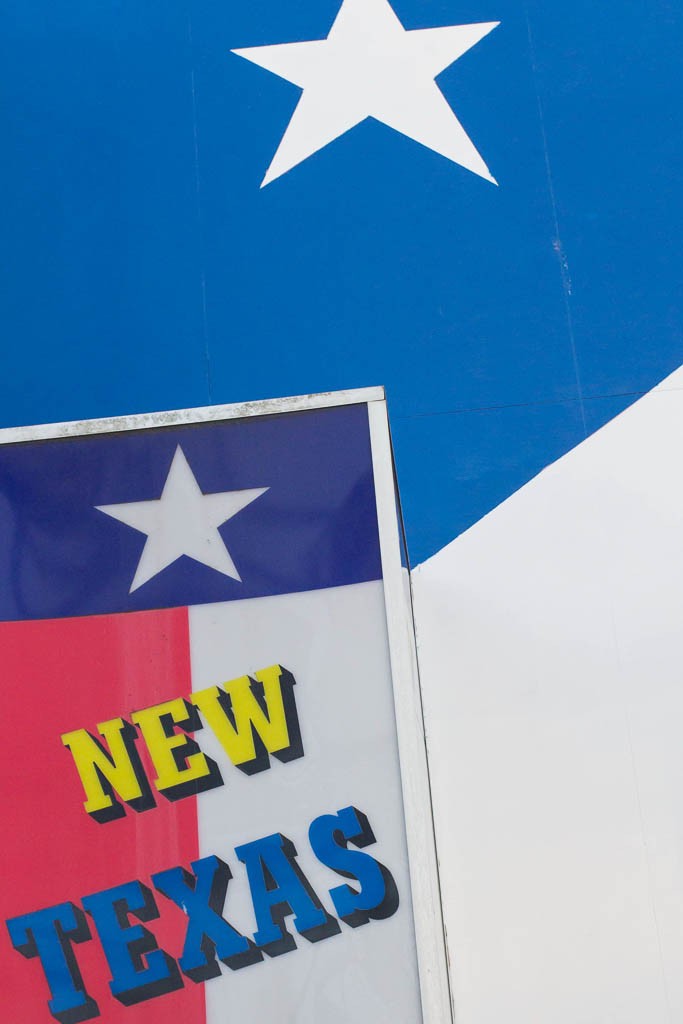 New texas.  Liked the repeating stars on the building.