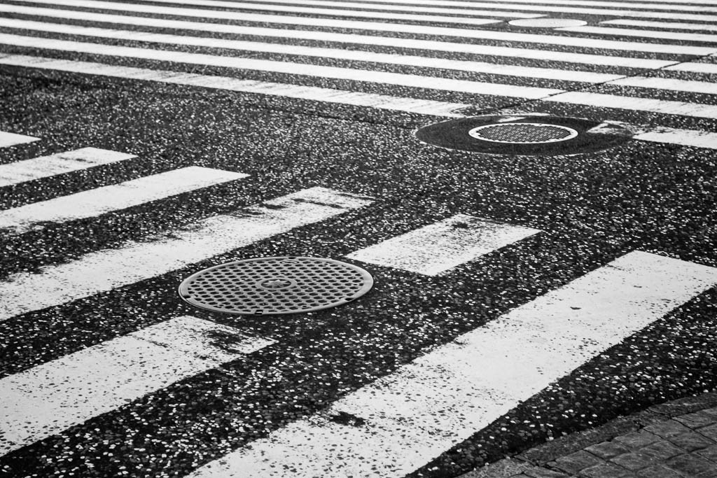 converging crosswalks