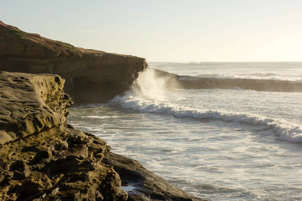 More breaking waves