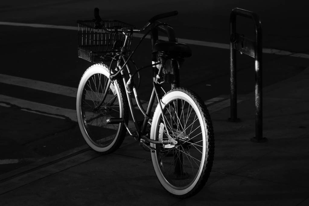 Headlights on bicycle