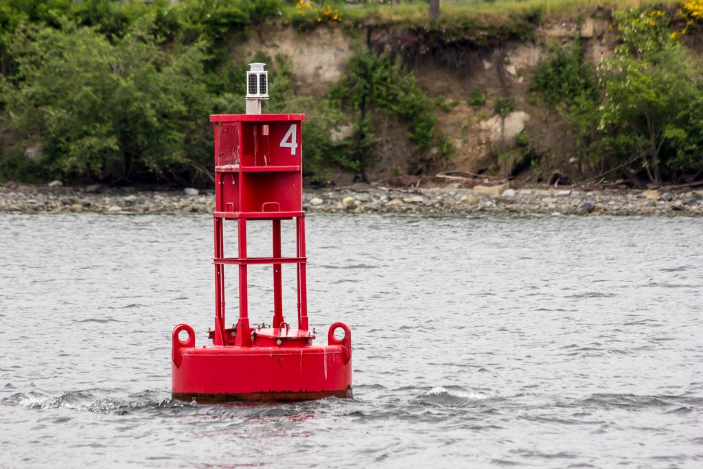 Red channel marker