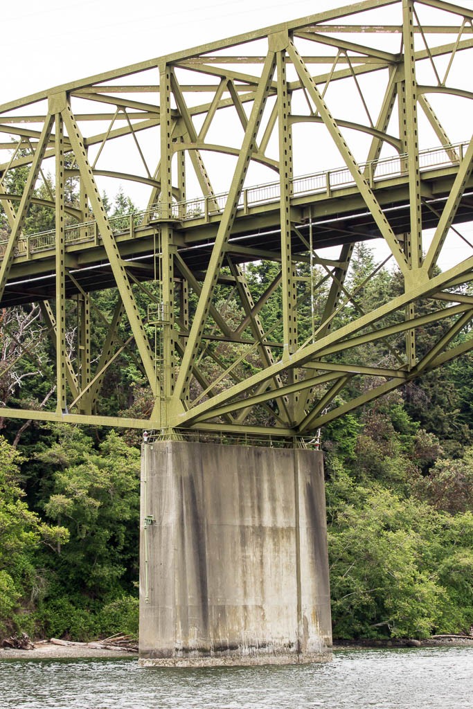 Looks like the Deception Pass bridge only a couple hundred feet shorter.