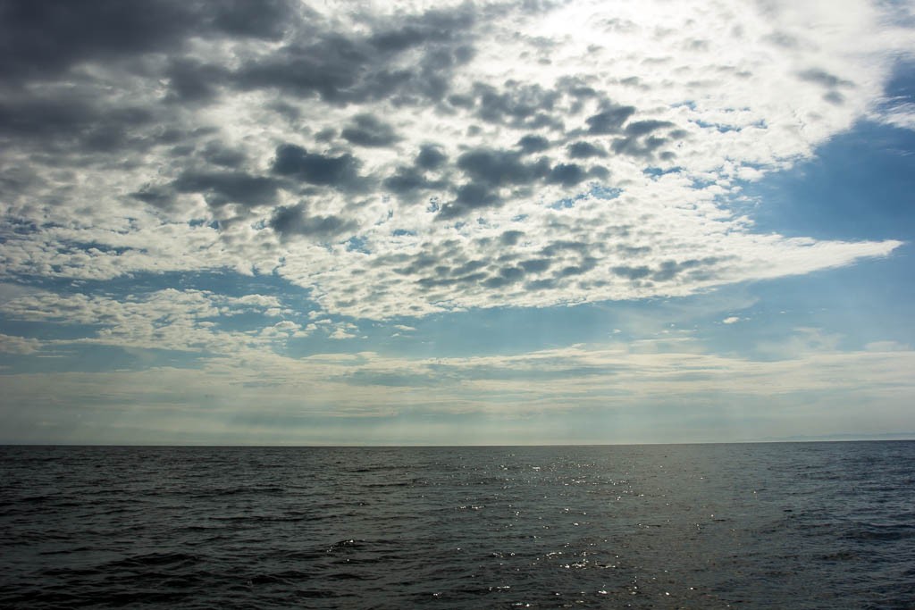 Playing with clouds and the wide angle lens.