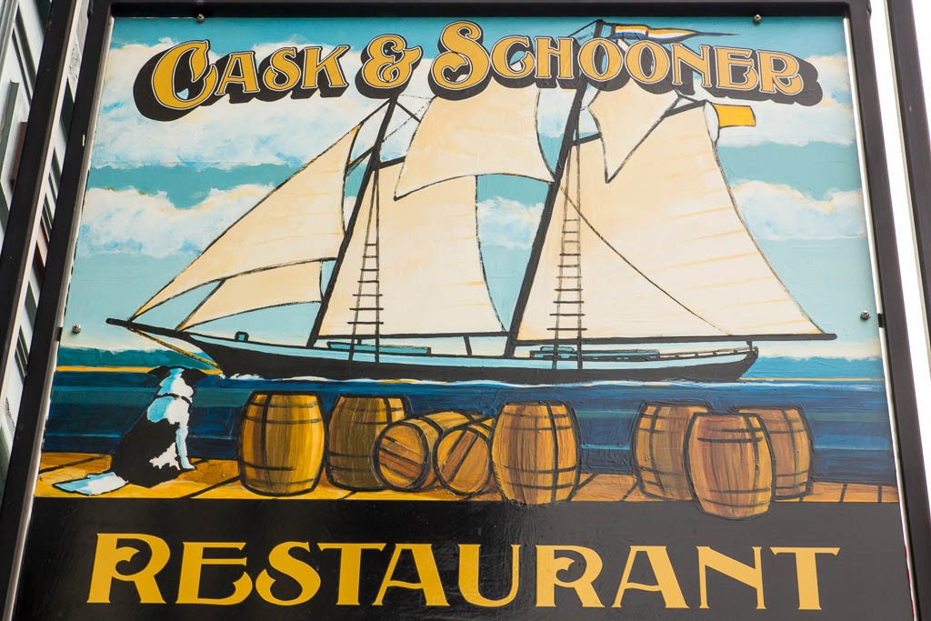 The famous Cask and Schooner