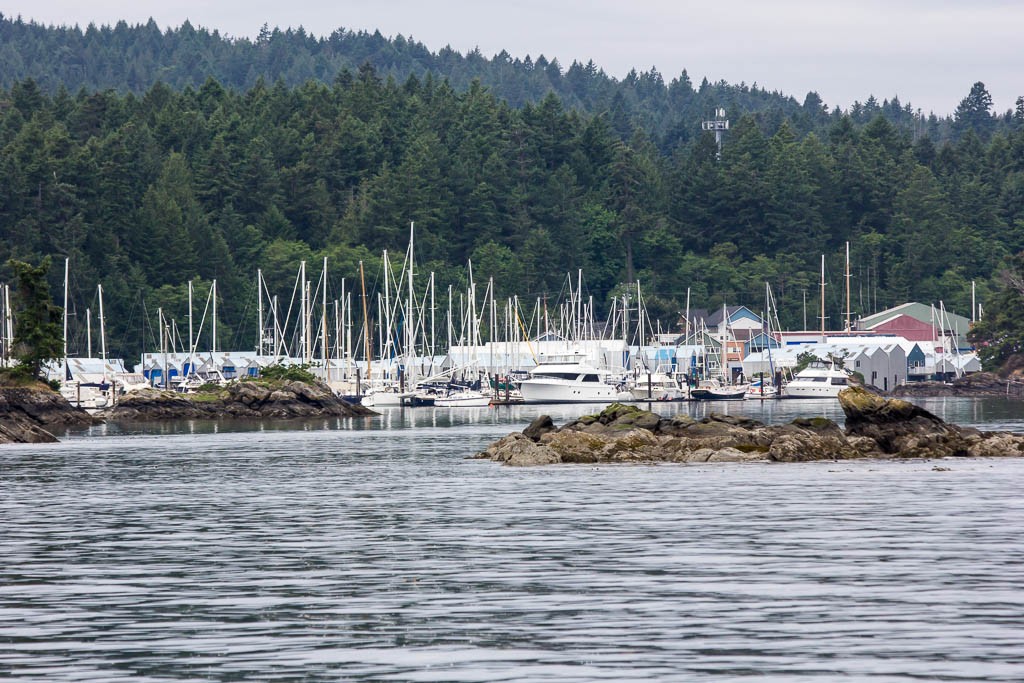 Another marina. There are a LOT of marinas and little towns up here in Canada. 