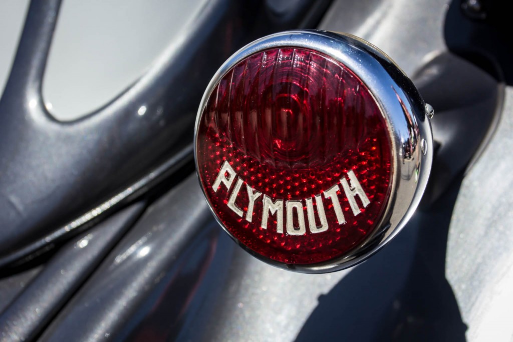 Plymouth tail light