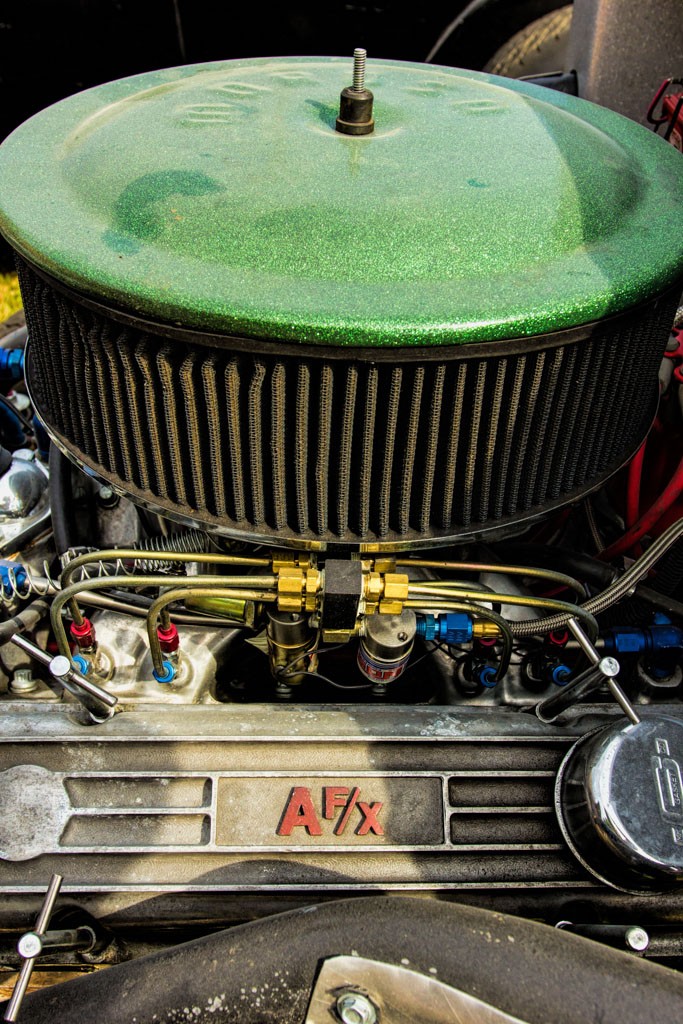 I liked the valve covers.  Back in the day they made all kinds of cast SBC valve covers with different logos etc. 