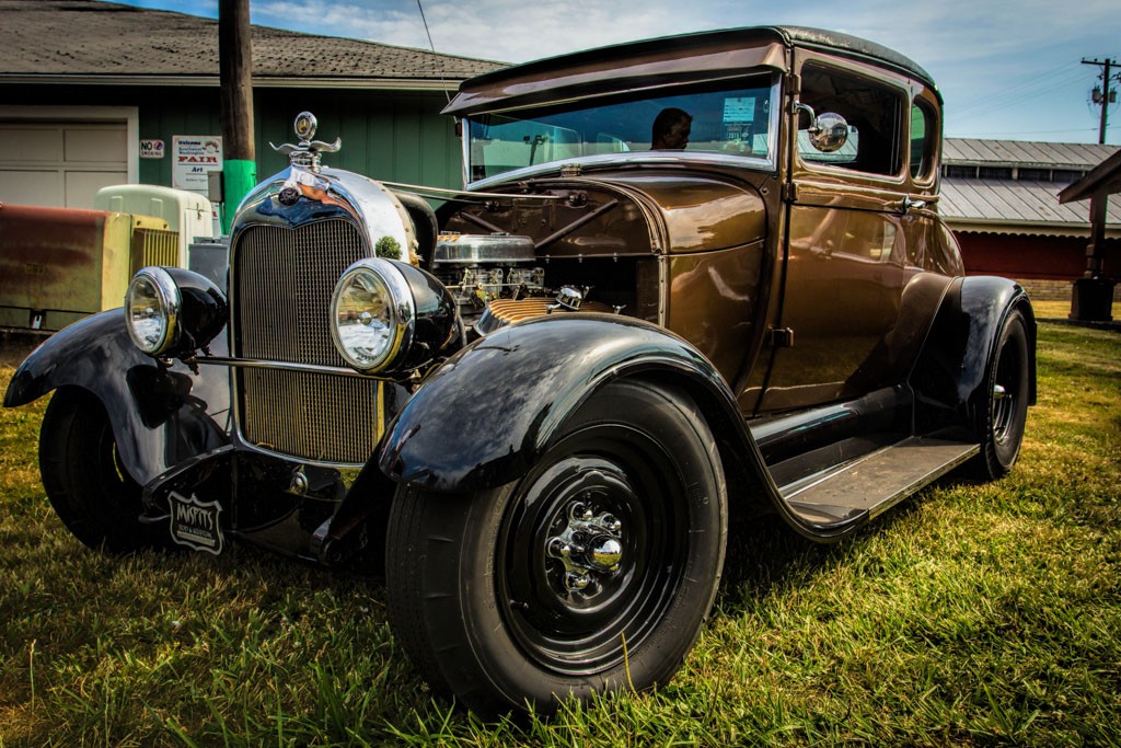 Classy old car