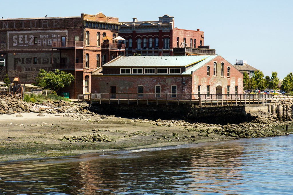 Cool old brick buildings