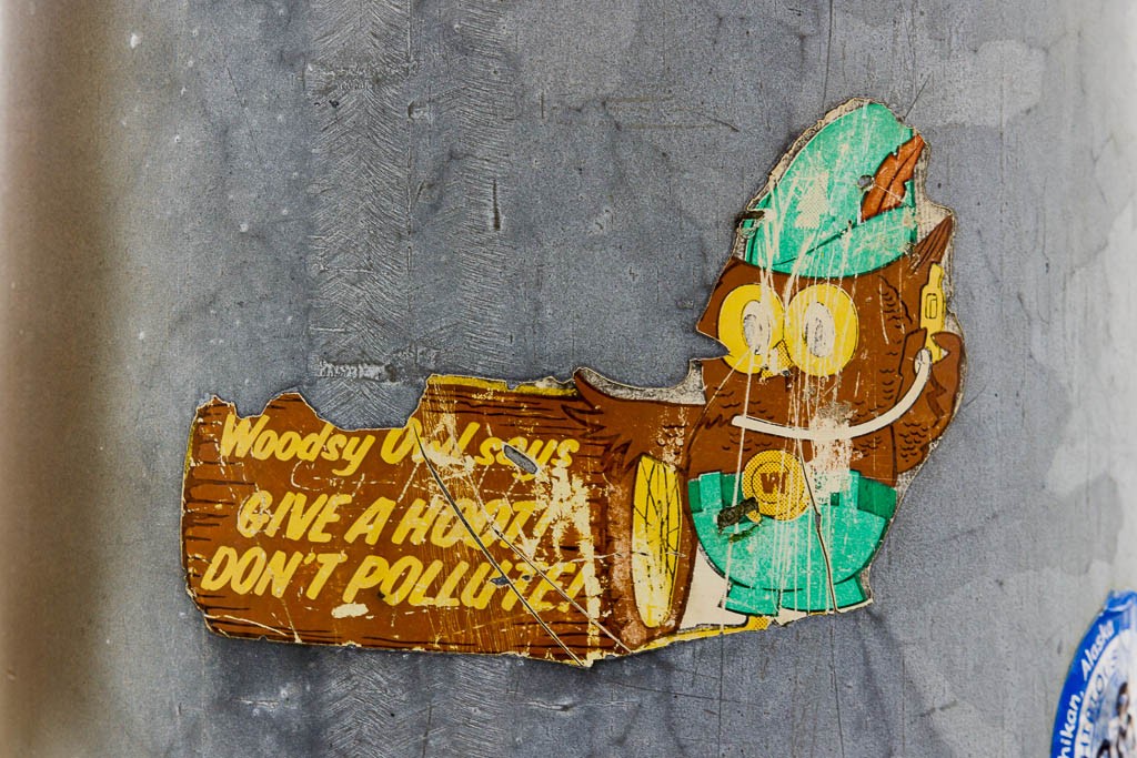 Give a hoot! Don't pollute!