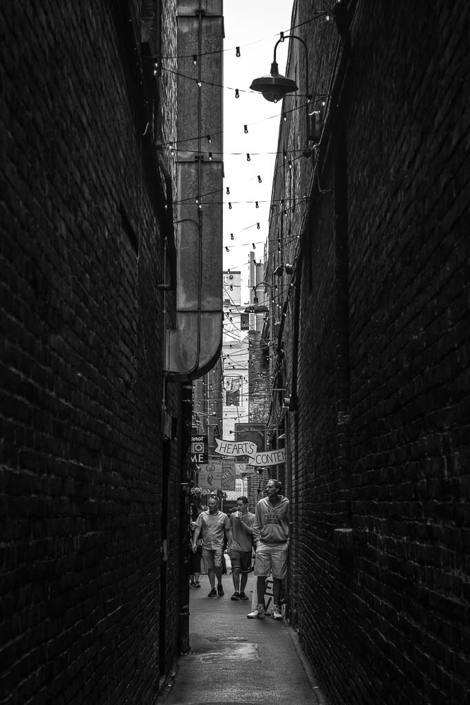 Back alley in Chinatown