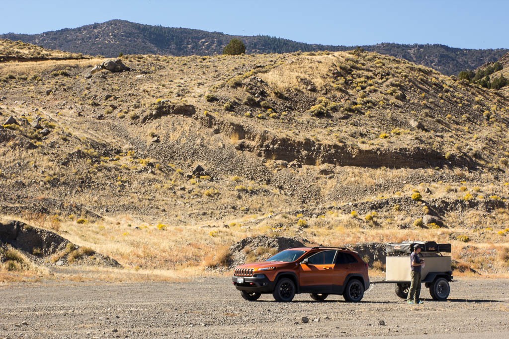 Jeep and trusty trailer