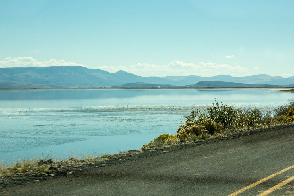 "reservoir" is a name for a lake that's not always got water in it...