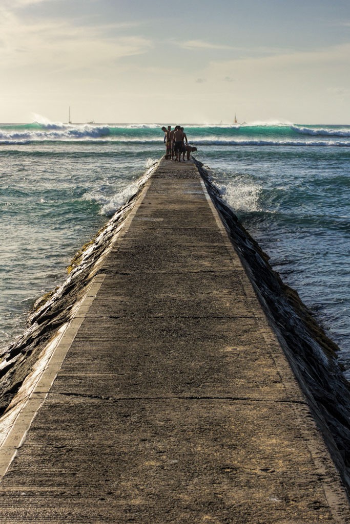 Out on the pier