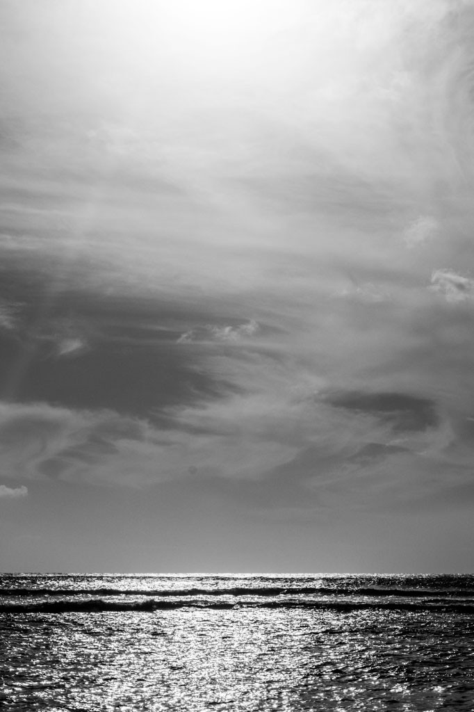 Clouds over the ocean