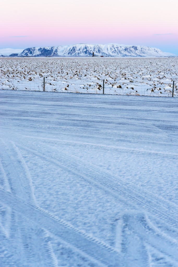 Mountain in the distance