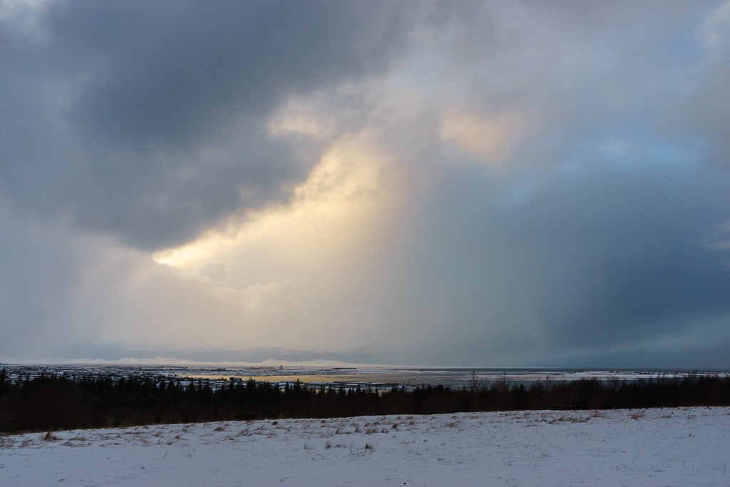 View of the ocean