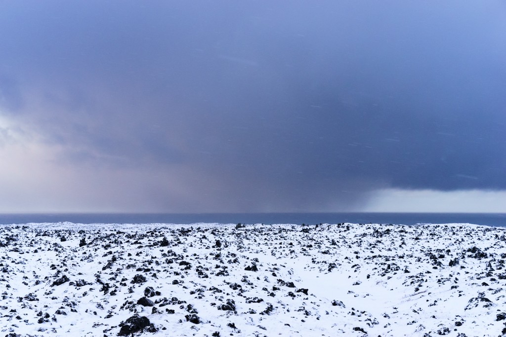 Storm over the water