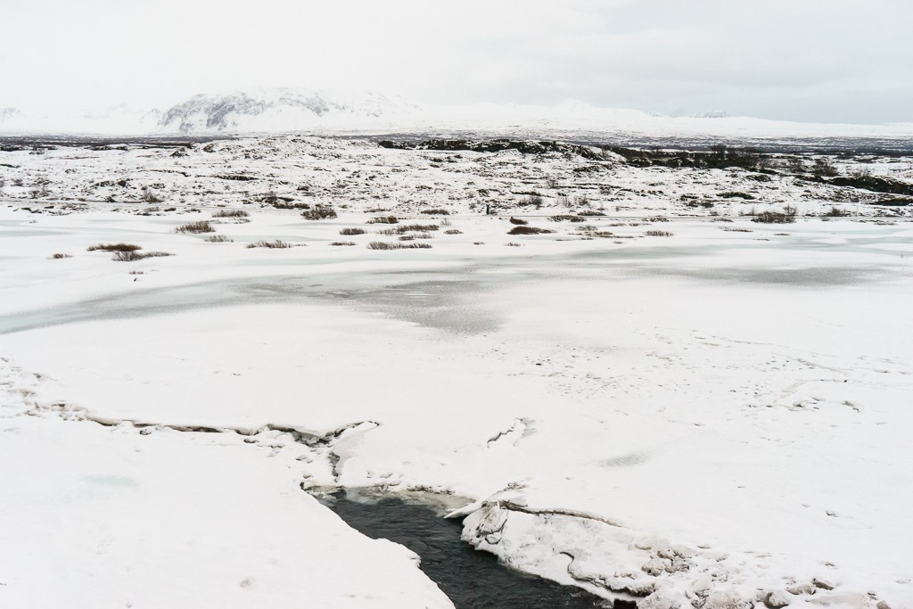 More frozen lake