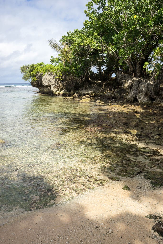 Look at the clear water!