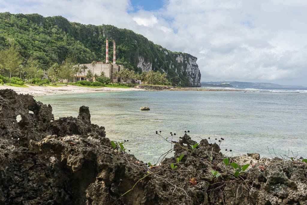 Another view behind the rocks