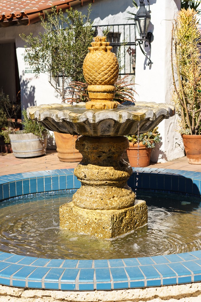 Fountain in the square