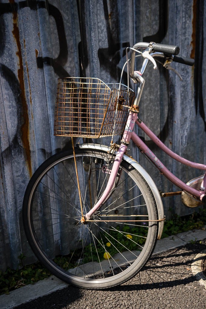 Pink bicycle