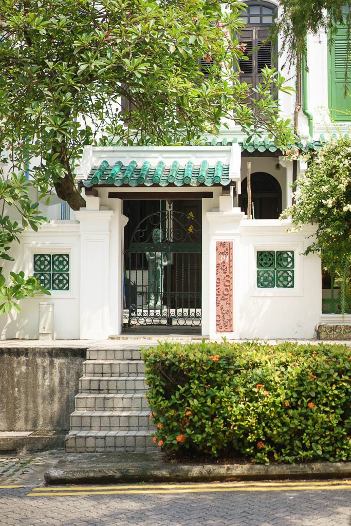 I've never seen a green tile roof before