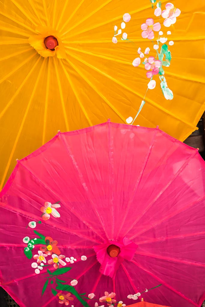 Colorful umbrellas