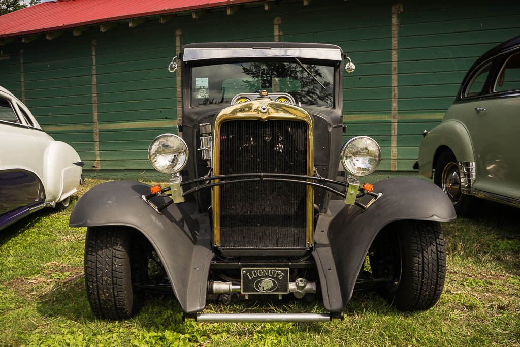 Pretty traditional. Like the brass grille