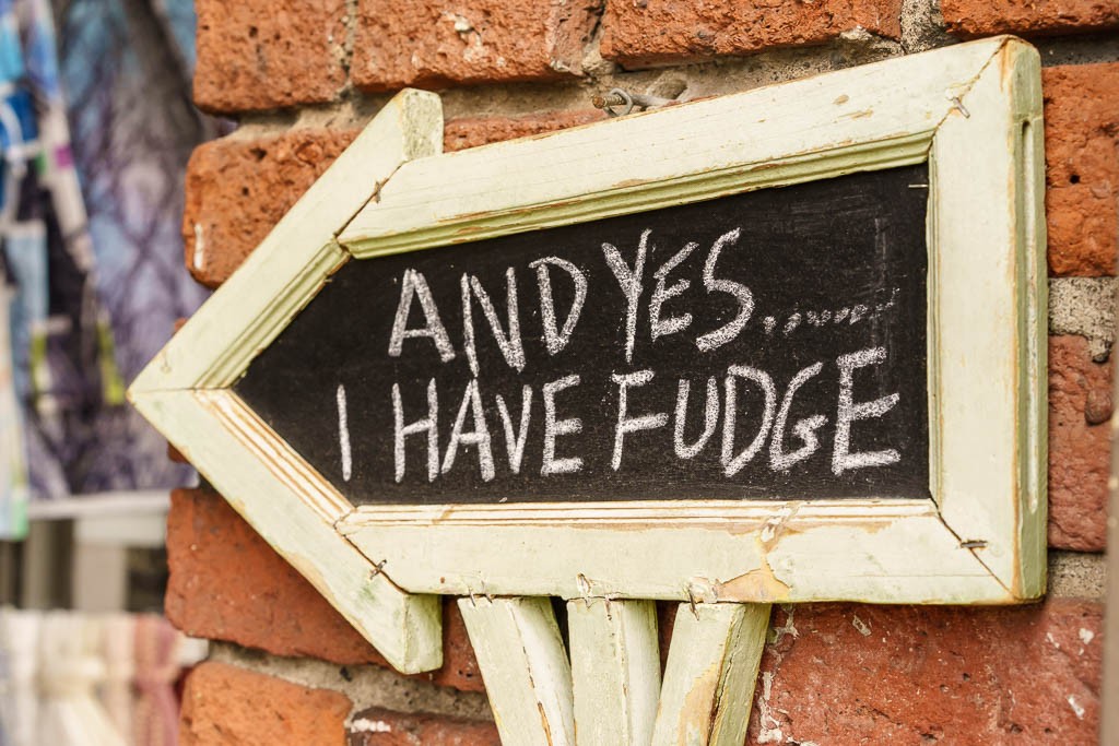 I love fudge!