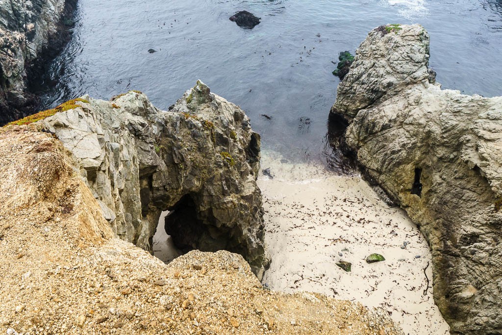 Natural rock arch