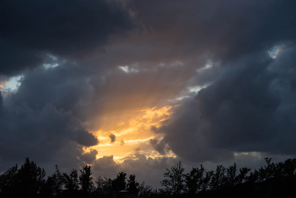 Beautiful light rays